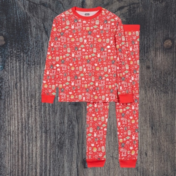 NEW Amazon Essentials Star Wars Women's Snug-Fit Pajama Sleep Set Large - Picture 1 of 3